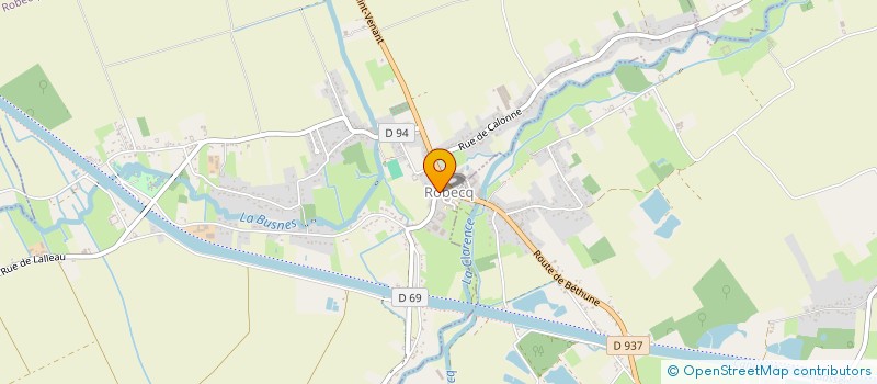 localisation de l'entreprise MONSIEUR MAURICE VINCENT  ROBECQ