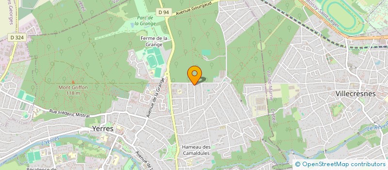 localisation de l'entreprise MONSIEUR MAURICE VUILLAUME  YERRES