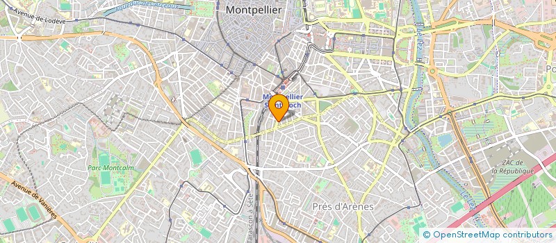 localisation de l'entreprise MONSIEUR MAURICE WOULFE à MONTPELLIER