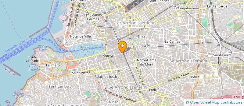 localisation de l'entreprise MONSIEUR MAURICE YAFFI à MARSEILLE
