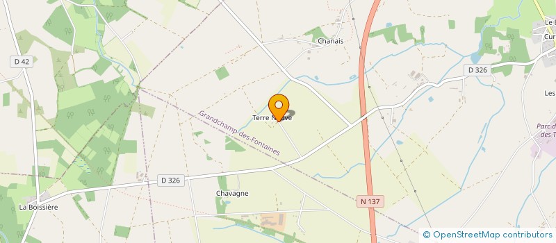 localisation de l'entreprise MONSIEUR MAURICE YETTA à GRANDCHAMP-DES-FONTAINES