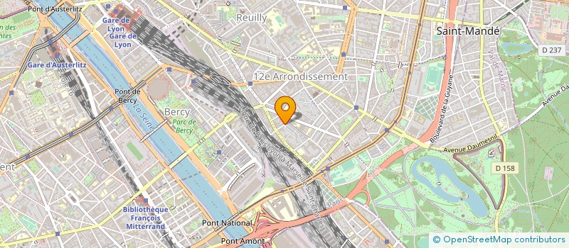 localisation de l'entreprise MONSIEUR MAURICE YON  PARIS