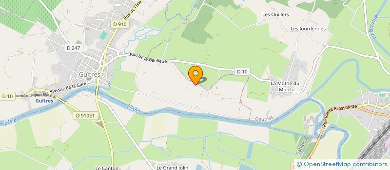 localisation de l'entreprise MONSIEUR MAURICE ZIMMER  GUITRES