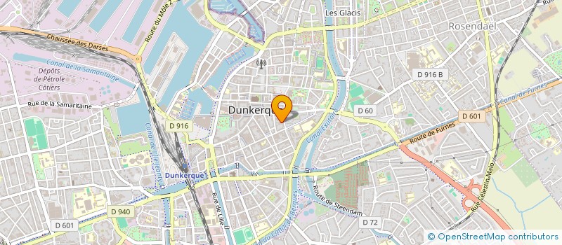 localisation de l'entreprise MONSIEUR MAURICE ZWERTVAEGHER à DUNKERQUE