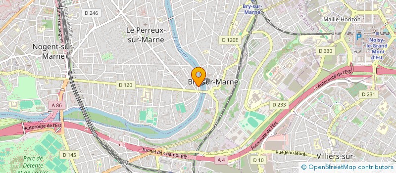 localisation de l'entreprise MONSIEUR MAURICIO BLANCO SUAREZ  LE PERREUX-SUR-MARNE