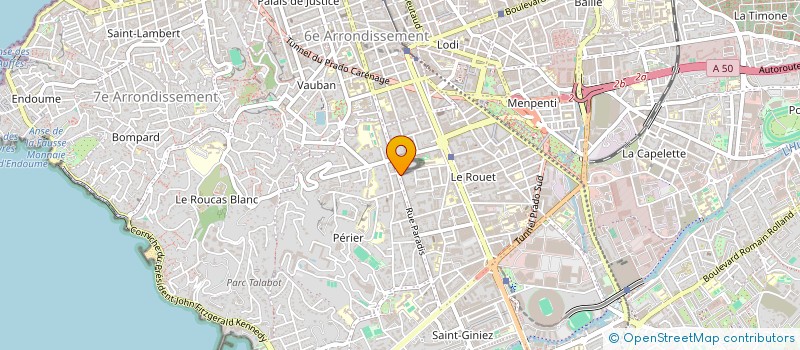 localisation de l'entreprise MONSIEUR MAURICIO COGORDAN à MARSEILLE