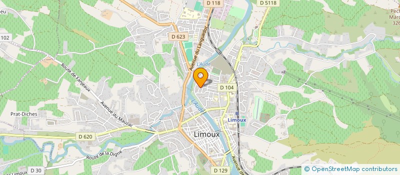localisation de l'entreprise MONSIEUR MAURICIO-FILIPE FELICIO BRAVO à LIMOUX