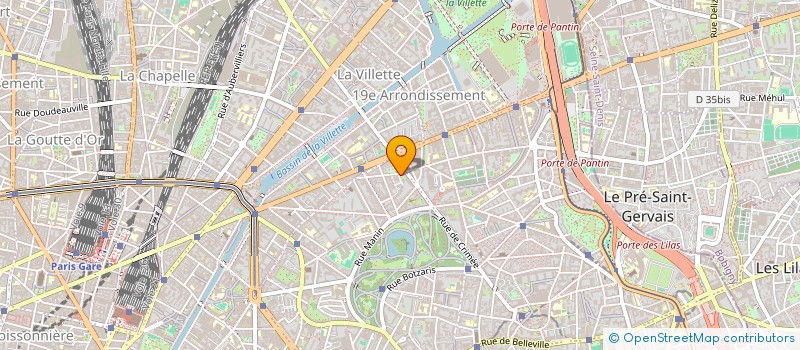 localisation de l'entreprise MONSIEUR MAURICIO GOMES  PARIS