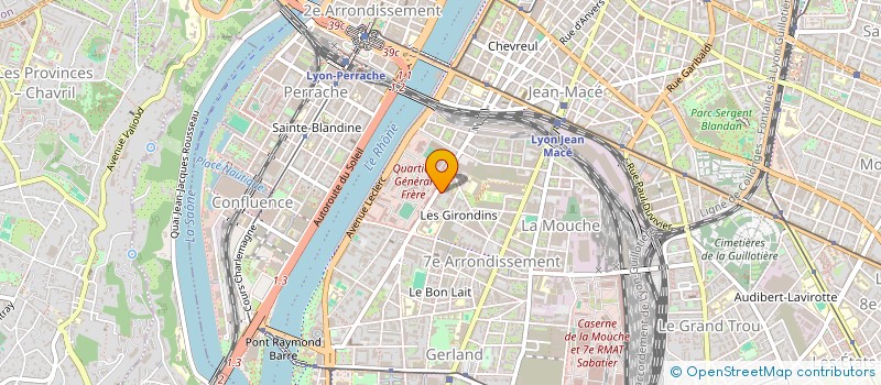 localisation de l'entreprise MONSIEUR MAURICIO LOPEZ PELAEZ  LYON