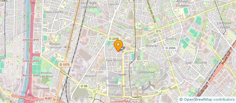 localisation de l'entreprise MONSIEUR MAURICIO MONTUFAR FUENTES à GRENOBLE