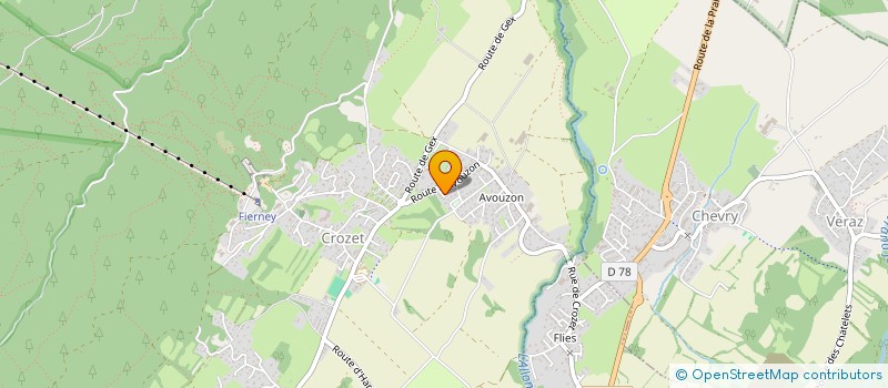 localisation de l'entreprise MONSIEUR MAURICIO PLUMLEY à CROZET