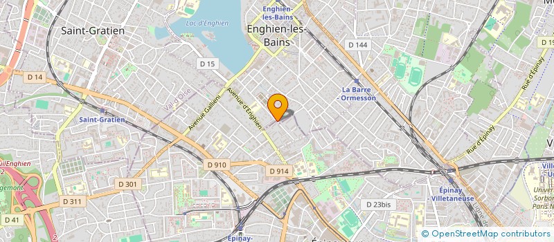 localisation de l'entreprise MONSIEUR MAURICIO ZAMORA HERNANDEZ à ENGHIEN-LES-BAINS