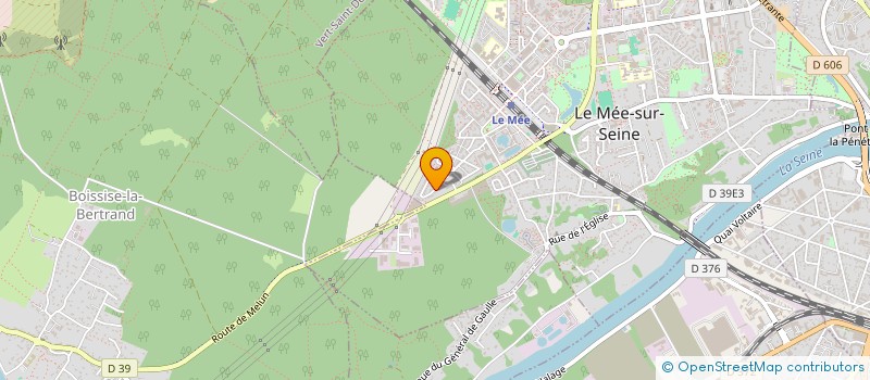 localisation de l'entreprise MONSIEUR MAURILLE GRIVALLIERS à LE MEE-SUR-SEINE
