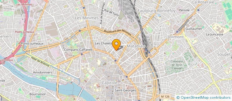 localisation de l'entreprise MONSIEUR MAURILLO SARPEDONTI  TOULOUSE