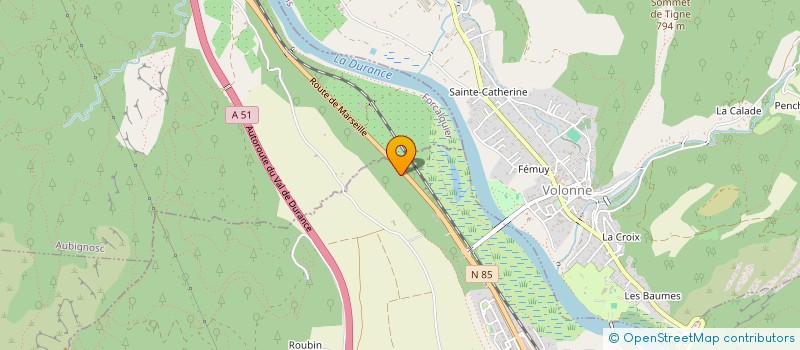 localisation de l'entreprise MONSIEUR MAURIN MAERO à CHATEAU-ARNOUX-SAINT-AUBAN