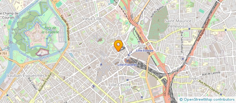 localisation de l'entreprise MONSIEUR MAURIN MONNET à LILLE