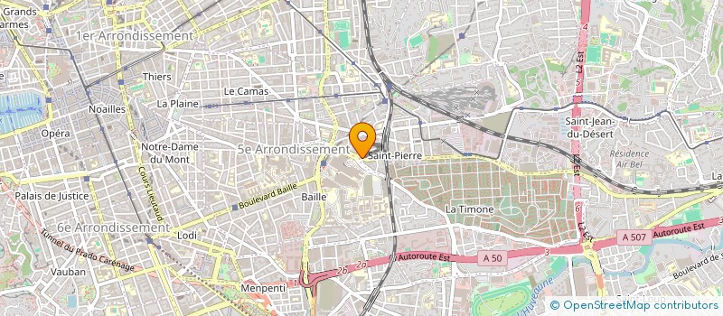 localisation de l'entreprise MONSIEUR MAURIN SOGGIA  MARSEILLE