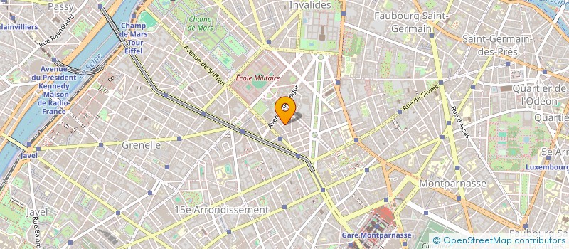 localisation de l'entreprise MONSIEUR MAURIZIO CANESSO  PARIS