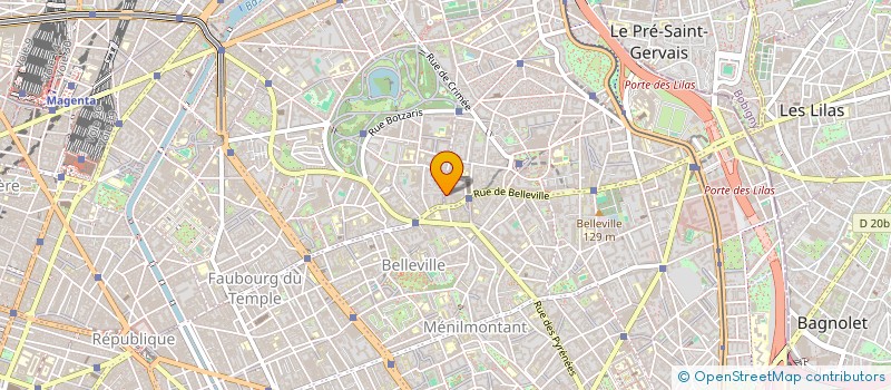 localisation de l'entreprise MONSIEUR MAURIZIO CHIRICI  PARIS