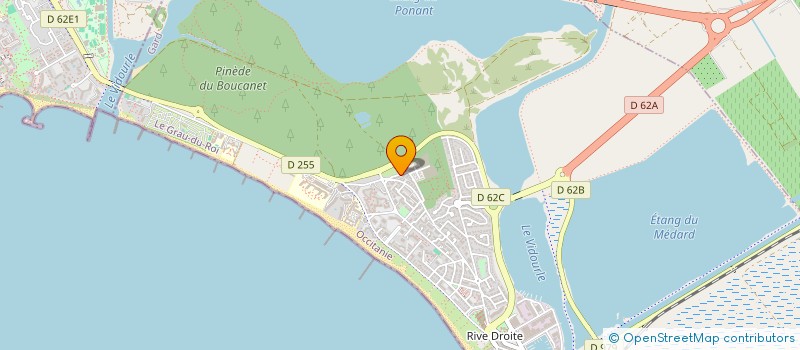 localisation de l'entreprise MONSIEUR MAURIZIO FLAMMINII  LE GRAU-DU-ROI