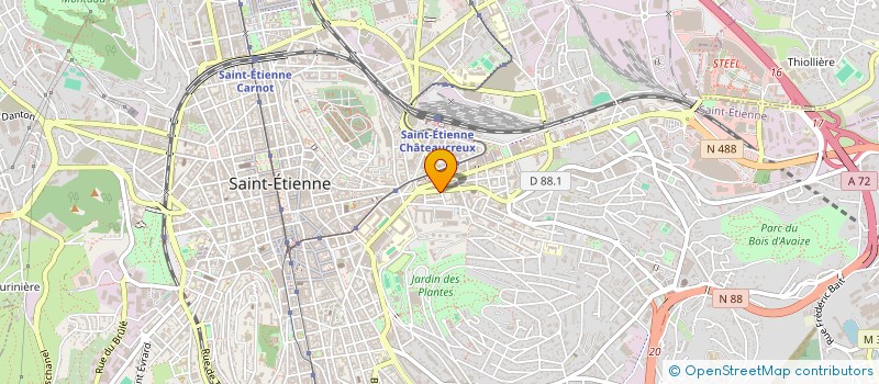 localisation de l'entreprise MONSIEUR MAURIZIO MAIDA à SAINT-ETIENNE