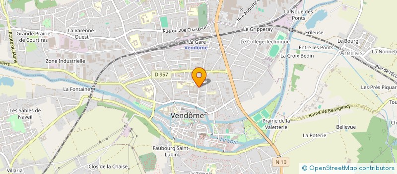 localisation de l'entreprise MONSIEUR MAURIZIO MALTEMPI à VENDOME