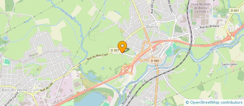 localisation de l'entreprise MONSIEUR MAURIZIO ROCCOLI  BLANZY