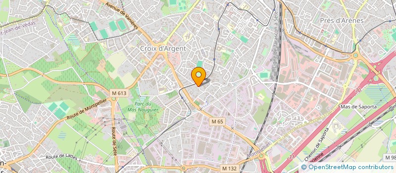 localisation de l'entreprise MONSIEUR MAURIZIO SANTUCCI à MONTPELLIER