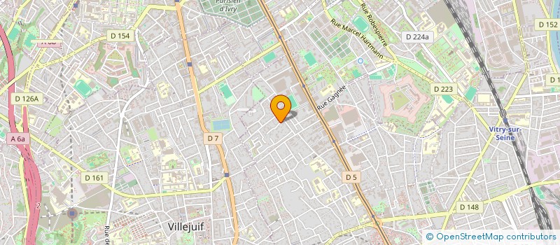 localisation de l'entreprise MONSIEUR MAURO ASSIS DE SANTANA FILHO à VITRY-SUR-SEINE
