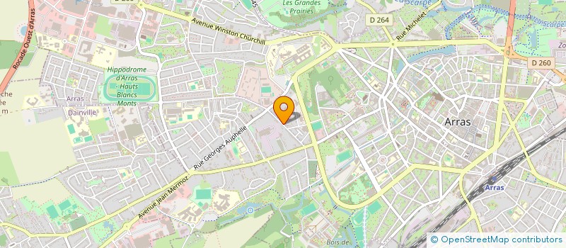 localisation de l'entreprise MONSIEUR MAURO AZZONI à ARRAS