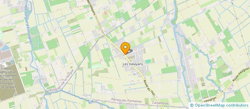 localisation de l'entreprise MONSIEUR MAURO BERGEANT  PERNES-LES-FONTAINES