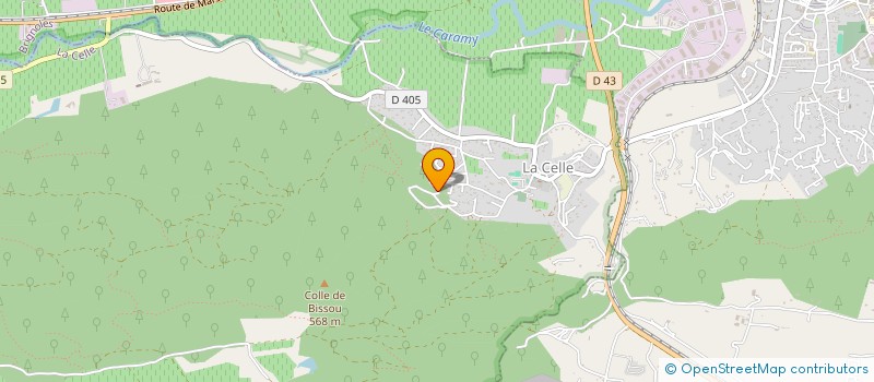 localisation de l'entreprise MONSIEUR MAURO BRANCO GUEDES  LA CELLE