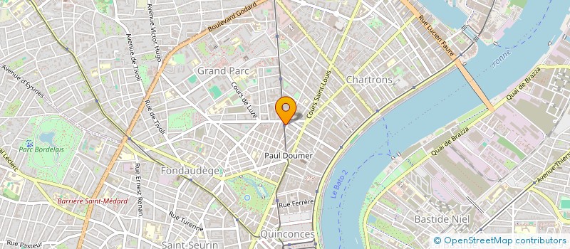 localisation de l'entreprise MONSIEUR MAURO CEBALLOS  BORDEAUX