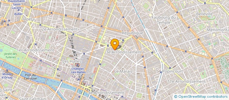 localisation de l'entreprise MONSIEUR MAURO DI FINO  PARIS