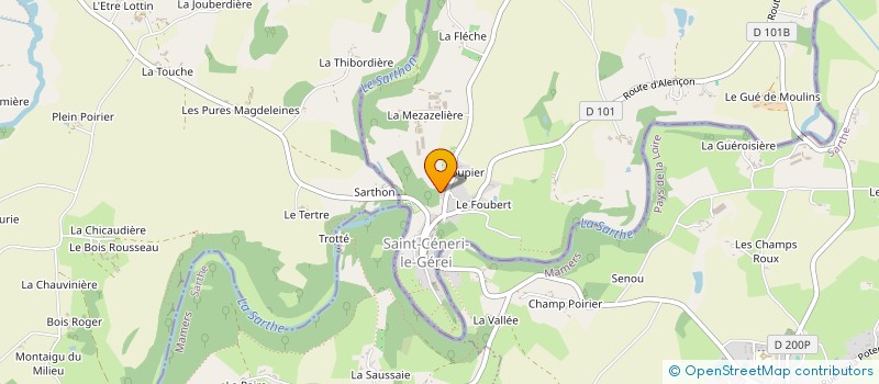 localisation de l'entreprise MONSIEUR MAURO DI FLAVIANO à SAINT-CENERI-LE-GEREI