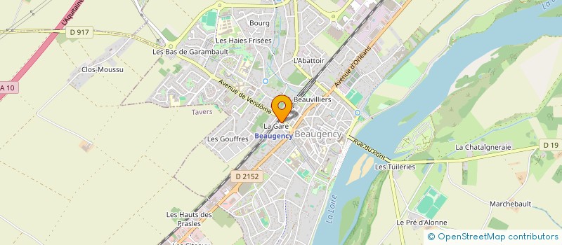 localisation de l'entreprise MONSIEUR MAURO LATTANZIO à BEAUGENCY
