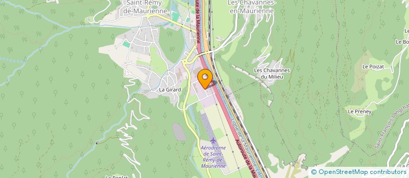 localisation de l'entreprise MONSIEUR MAURO LO BASSO à SAINT-REMY-DE-MAURIENNE