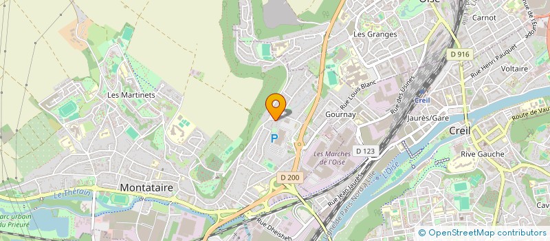 localisation de l'entreprise MONSIEUR MAURO ORTEGGIA  MONTATAIRE