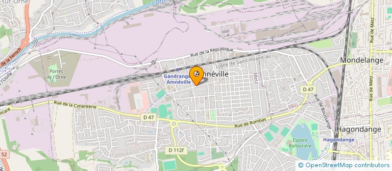 localisation de l'entreprise MONSIEUR MAURO PANEBIANCO  AMNEVILLE