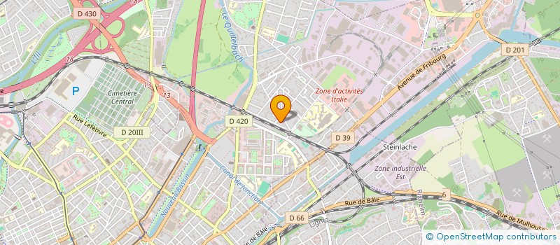 localisation de l'entreprise MONSIEUR MAURO SOARES DA SILVA MOREIRA  ILLZACH