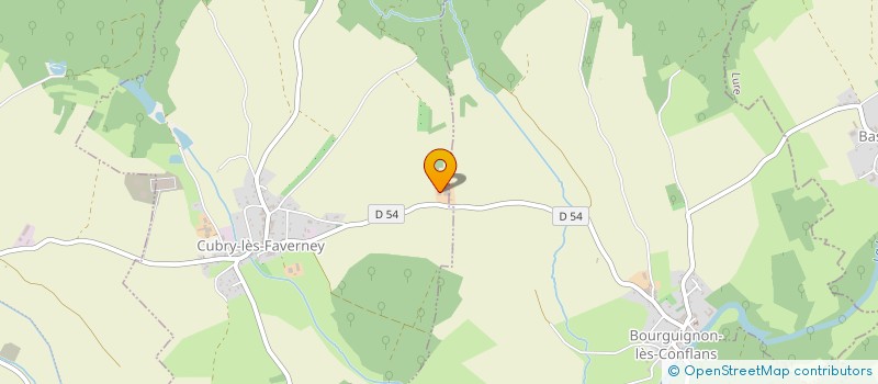 localisation de l'entreprise MONSIEUR MAURUS SCHMID  CUBRY-LES-FAVERNEY