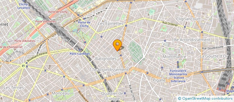 localisation de l'entreprise MONSIEUR MAVERICK CHRISTIAN  PARIS