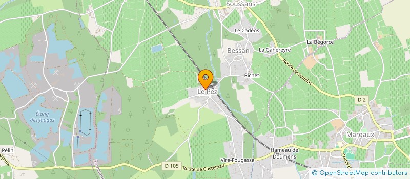 localisation de l'entreprise MONSIEUR MAVERICK ETIENNE  SOUSSANS