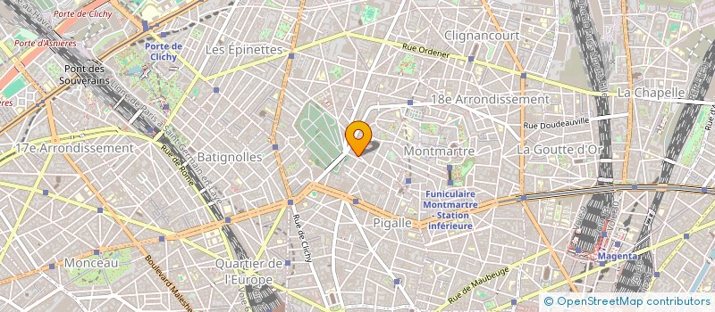 localisation de l'entreprise MONSIEUR MAVERICK MARTHON  PARIS
