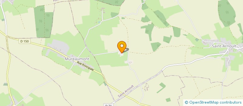 localisation de l'entreprise MONSIEUR MAVERICK PLESANT  SAINT-ARNOULT