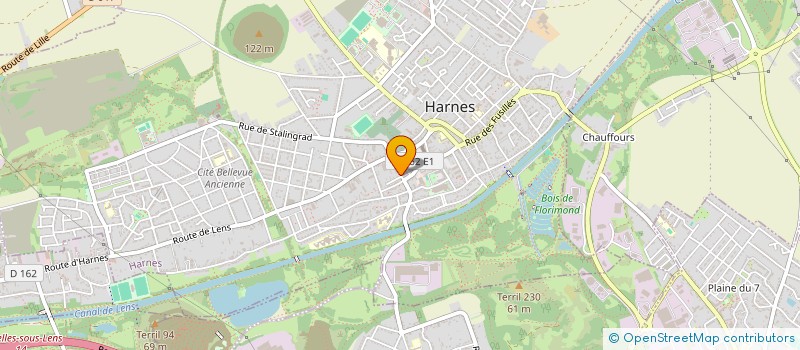 localisation de l'entreprise MONSIEUR MAVERICK TAVERNESE  HARNES