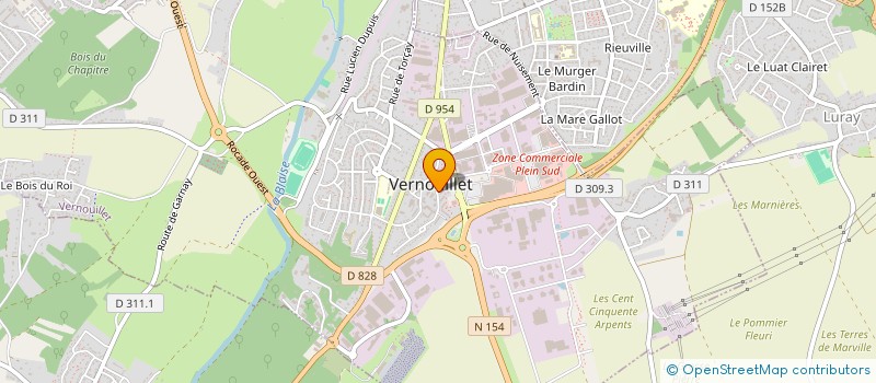 localisation de l'entreprise MONSIEUR MAVITIDI NICODEMO à VERNOUILLET