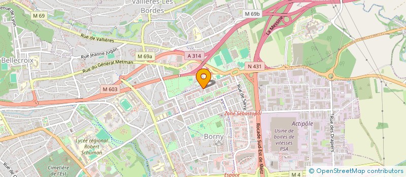 localisation de l'entreprise MONSIEUR MAVSOUR ZALIMKHANOV  METZ