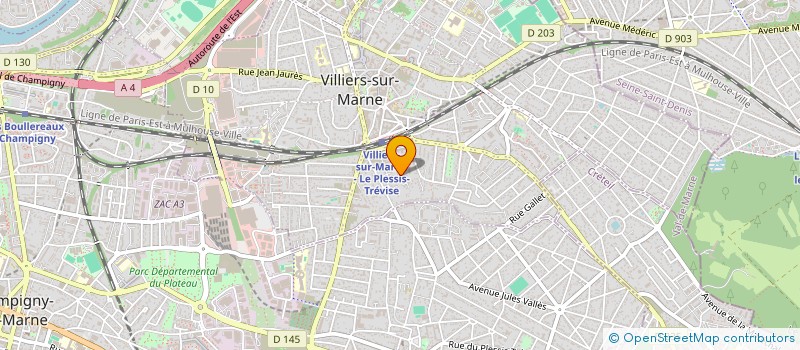 localisation de l'entreprise MONSIEUR MAWADE CISSOKHO  VILLIERS-SUR-MARNE