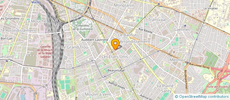 localisation de l'entreprise MONSIEUR MAWIA NIMIR  LYON